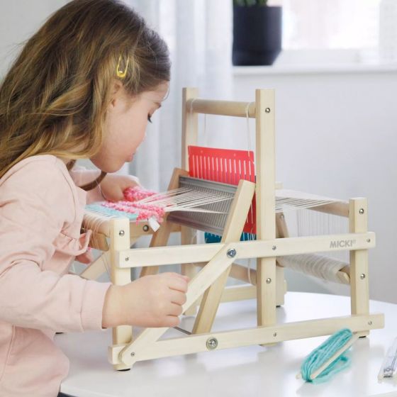 Micki Barnvänlig Bordsvävstol 15 cm