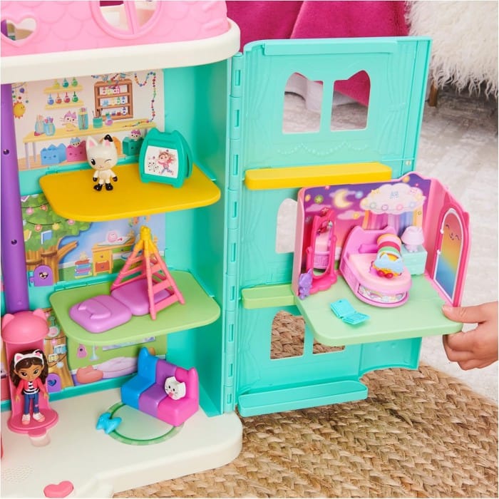 Gabbys Kinetic Sand Dollhouse Playset