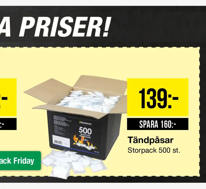 Black Friday - extra låga priser