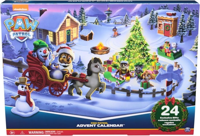 Paw Patrol Adventskalender för barn