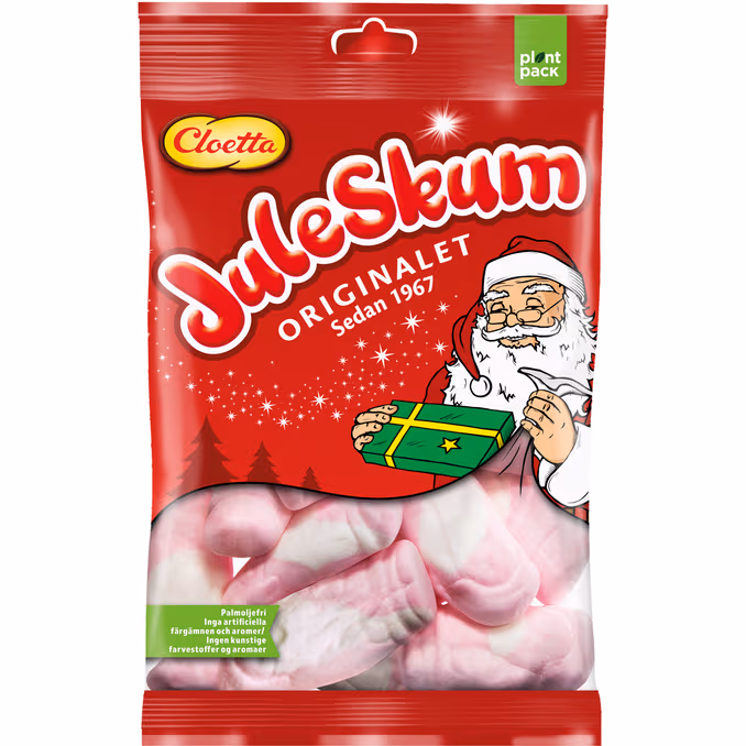 Cloetta Juleskum 100 g 3 för 19 kr hos Matsmart