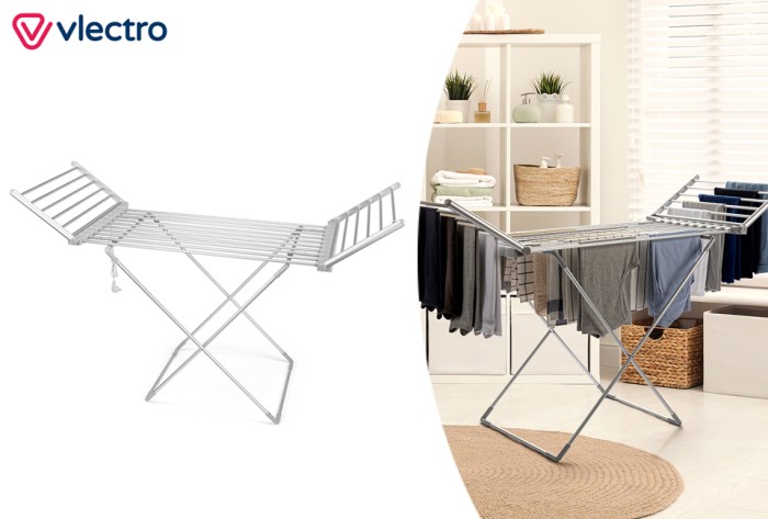 Elektrisk Torkställning med Energieffektiv Design