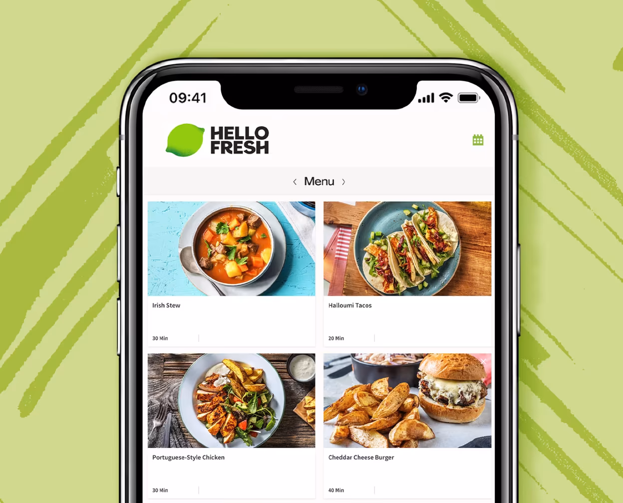 HelloFresh - få upp till 1099 kr rabatt på 5 matkassar