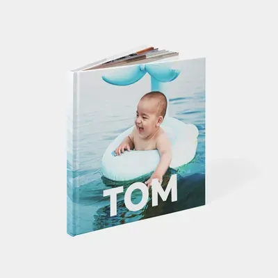 Kvadratisk Layflat Fotobok 21x21cm - Skapa Personligt