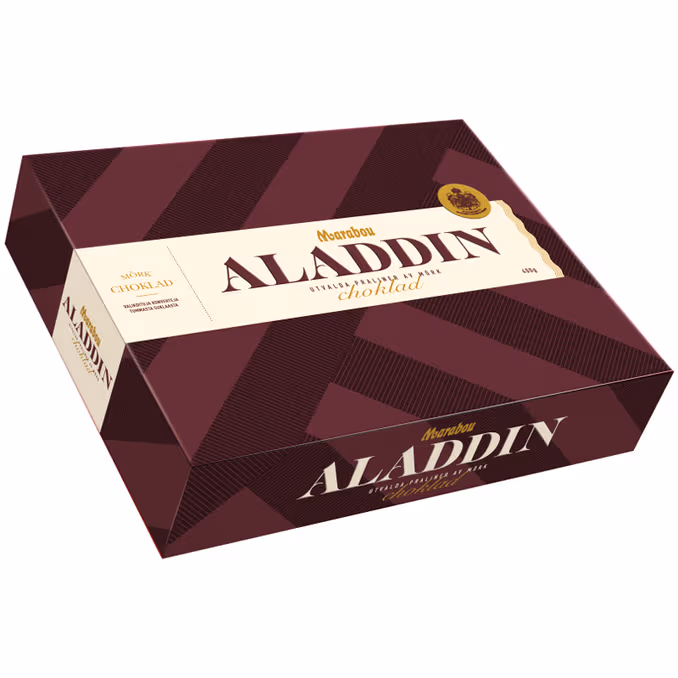 Marabou Aladdin mMörka chokladpraliner, 400 g