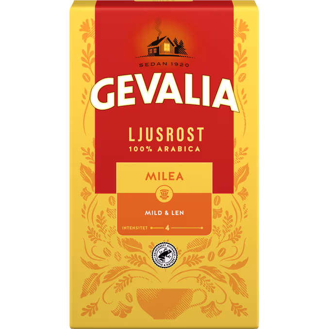 Milea Ljusrost Bryggkaffe 425g Gevalia