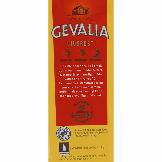 Milea Ljusrost Bryggkaffe 425g Gevalia