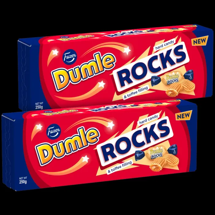 Dumle Original Chewy Candy Rocks 250g