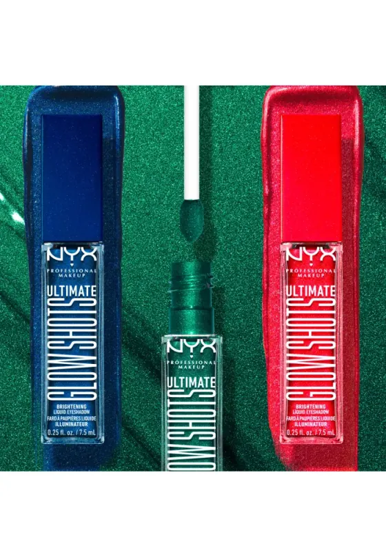 NYX Ultimate Glow Shots Watermelon Green Eyeshadow
