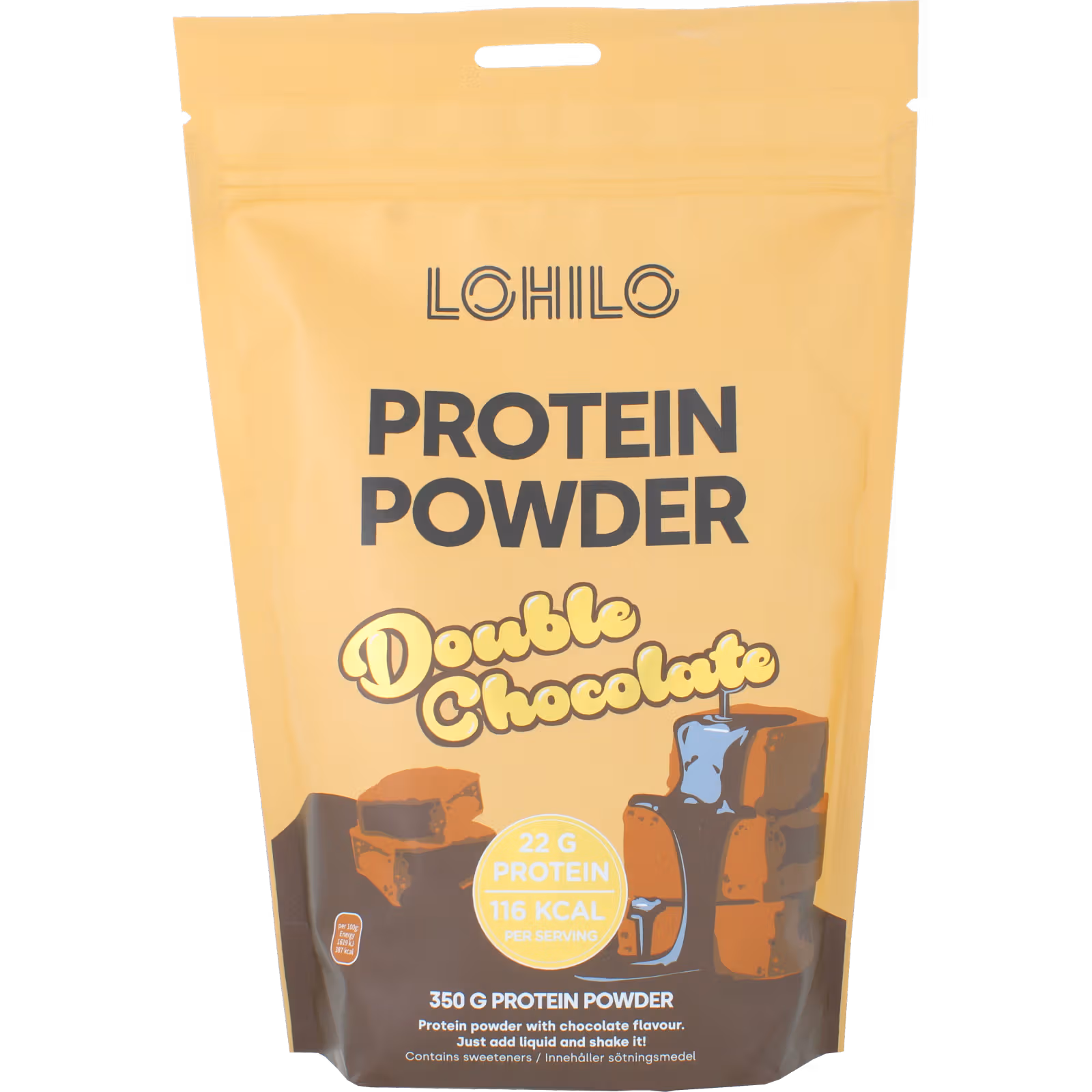 Lohilo Double Chocolate Proteinpulver, 350g