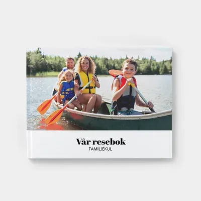 Personlig Liggande Fotobok - 28x21 cm