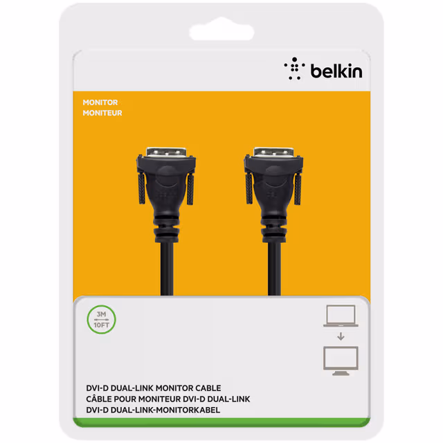 Belkin 3m DVI-D High-Quality Cable