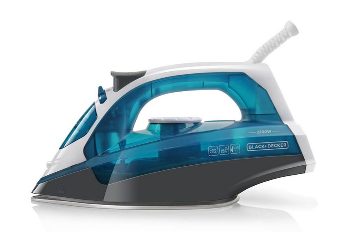BLACK+DECKER Blått Ångstrykjärn - Hushållstillbehör
