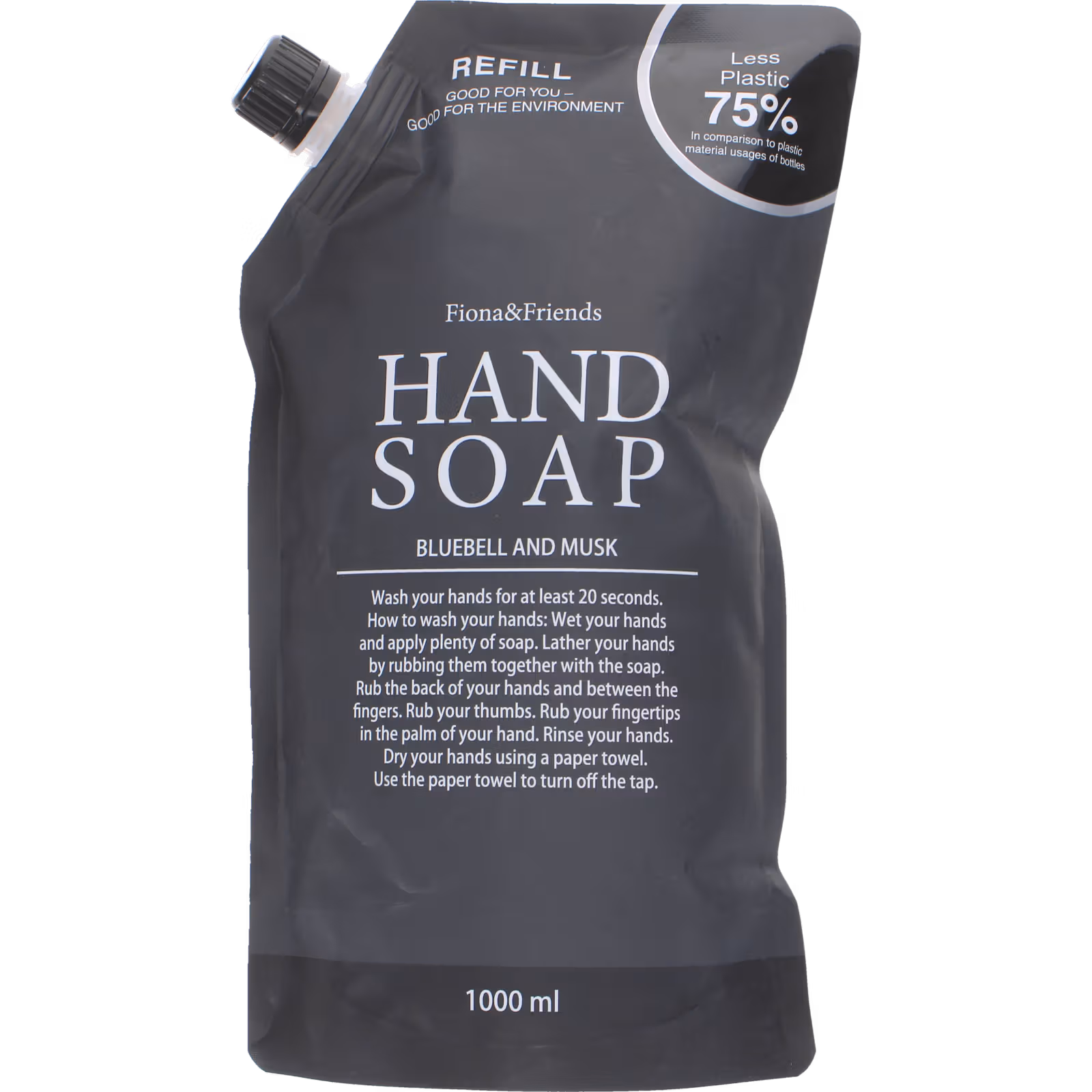 Blåklocka & Mysk Handtvål Refill 1000ml