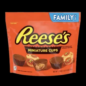 Reese's Miniature Peanut Butter Cups, 498g Family Pack