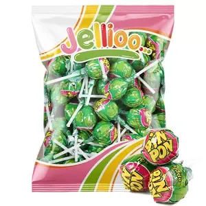 Sour Apple Pin Pon Lollipop Gum