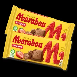 Marabou Strawberry Chocolate Bar 185g