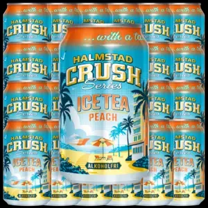 Halmstad Peach Ice Tea 33cl - Pack of 24