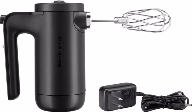 KitchenAid 5KHMB732EBM Mattsvart Cordless Elvisp