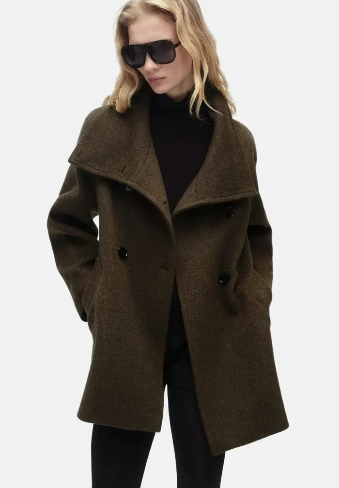 Khaki Mango Kort Kappa / Rock