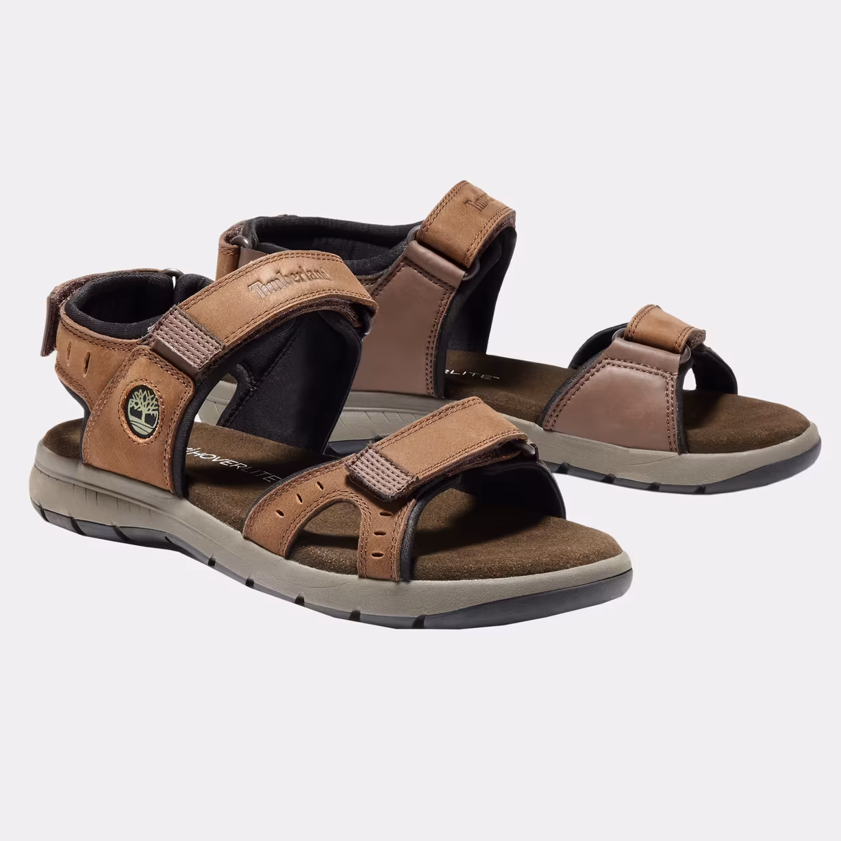 Governor's Island Herr 3-Strap Sandaler