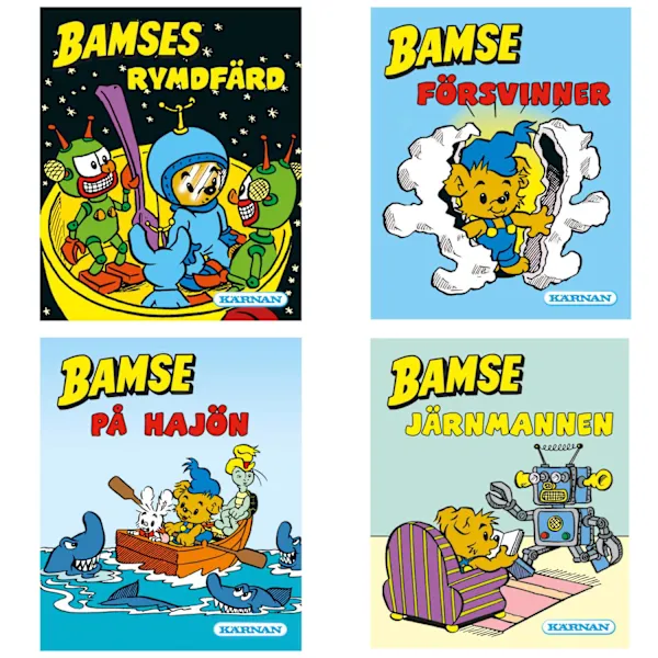 Bamses Skola: Måla och Räkna Multifärg