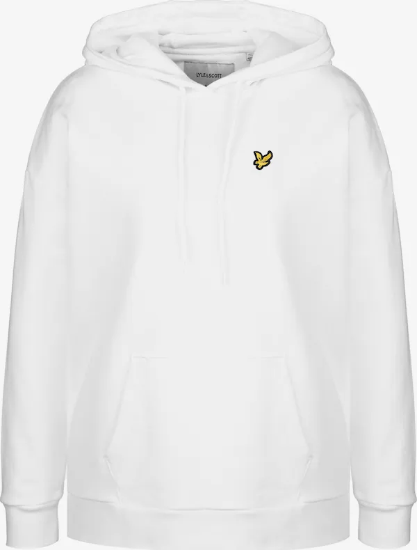 Lyle & Scott sweatshirt i vit