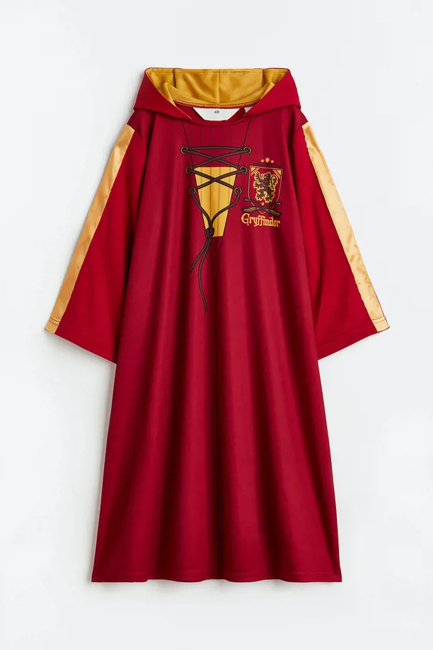 Maskeradcape Röd/Harry Potter - Afound