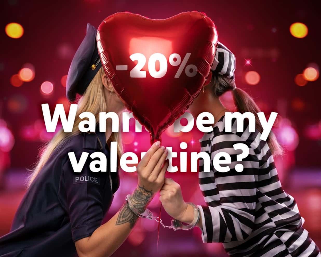 Partykungen - 20 % på Alla hjärtans dag!