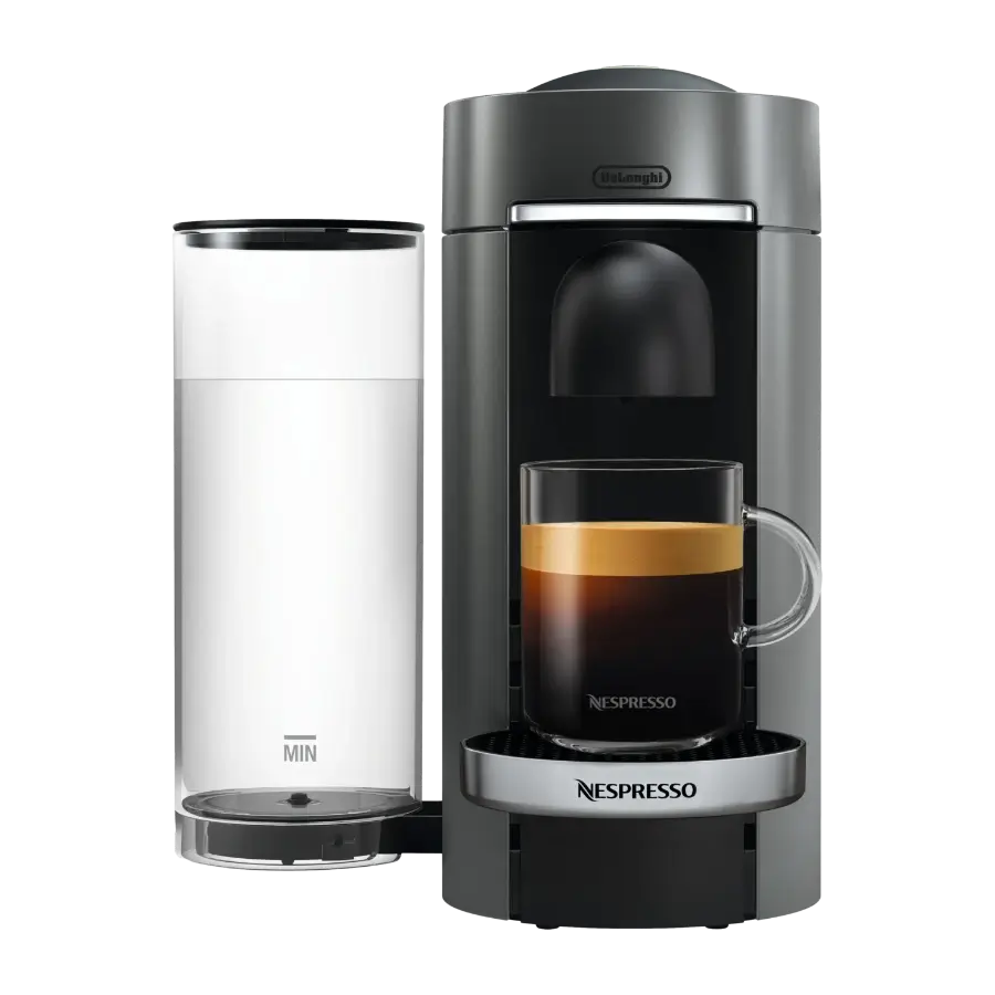 Nespresso Vertuo Plus Deluxe Grå Kapselmaskin av DeLonghi