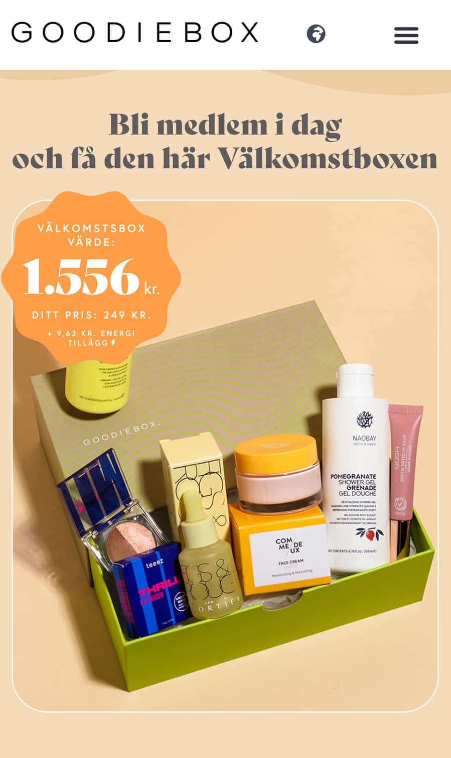 Den Ultimata Skönhetsboxen med 70% Rabatt