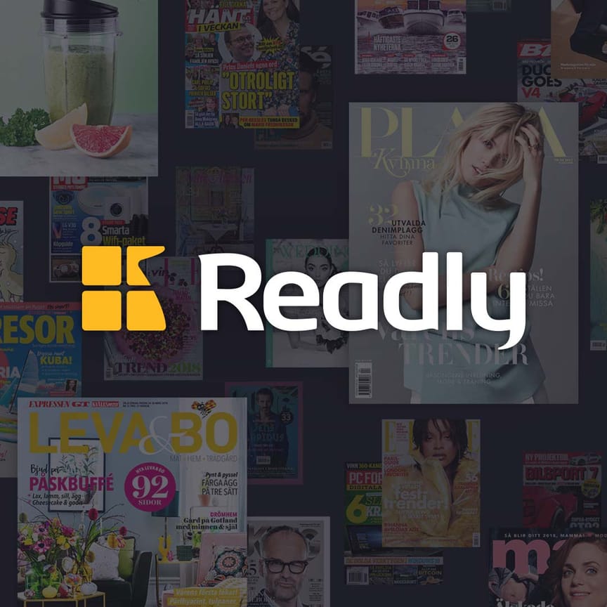 Readly | Alla tidningar och magasin i en tidningsapp - testa gratis!
