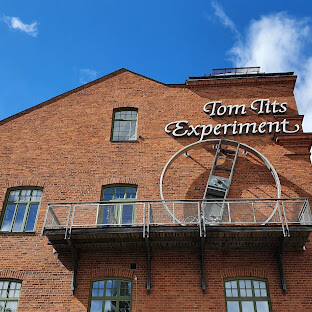 Barn i Pandaklubben går in gratis på Tom Tits Experiment