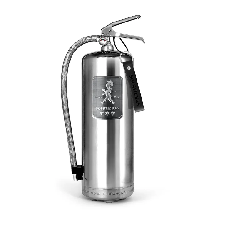 Solstickan 6kg brandsläckare Design Edition stål