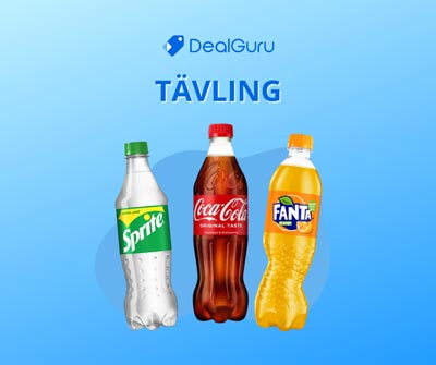 Tävling - 5 personer vinner varsin läsk!