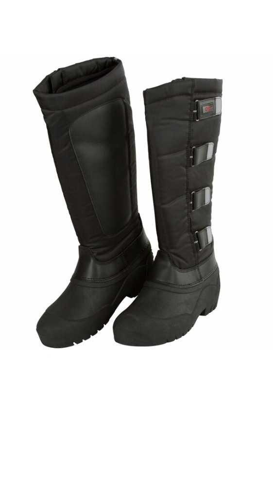 Svart Vinterridstövel från Covalliero