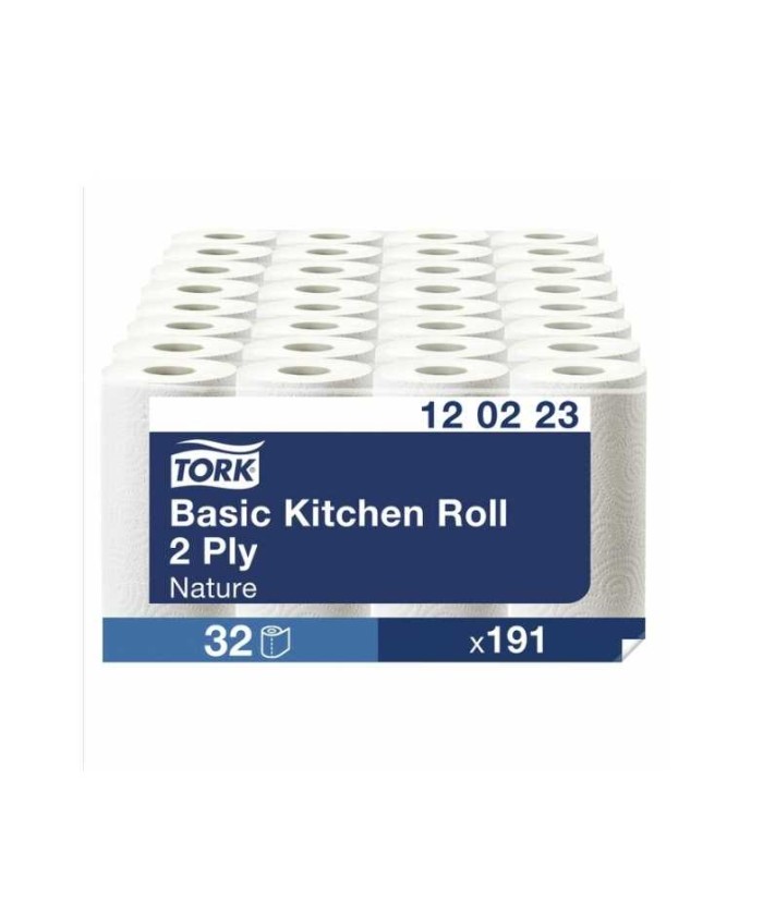 Tork Basic Hushållspapper 2-Lager 32x26m