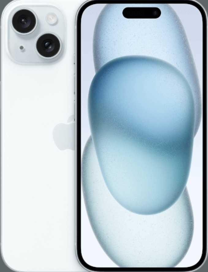 Apple iPhone 15 128GB Blå - Abonnemangserbjudande