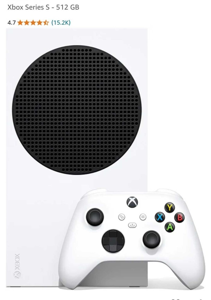 Xbox Series S 512GB Console Gaming