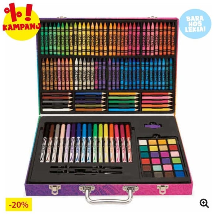 Cra-Z-Art 145-Piece Creative Art Center