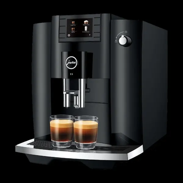 JURA E6 espressomaskin, svart