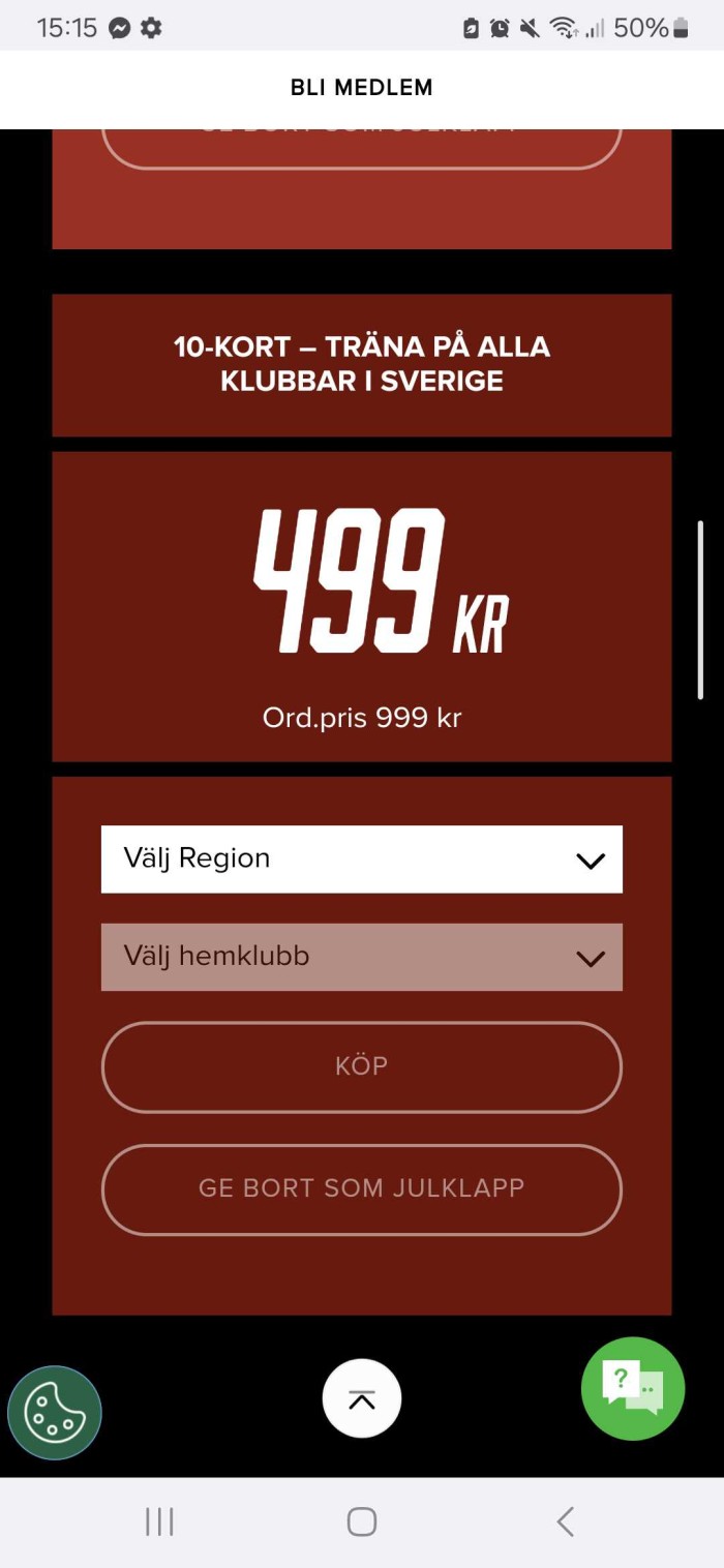 Nordic Wellness julerbjudanden på träning