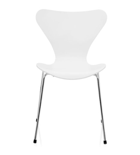 Sjuan 3107 Lackad Vit Stol