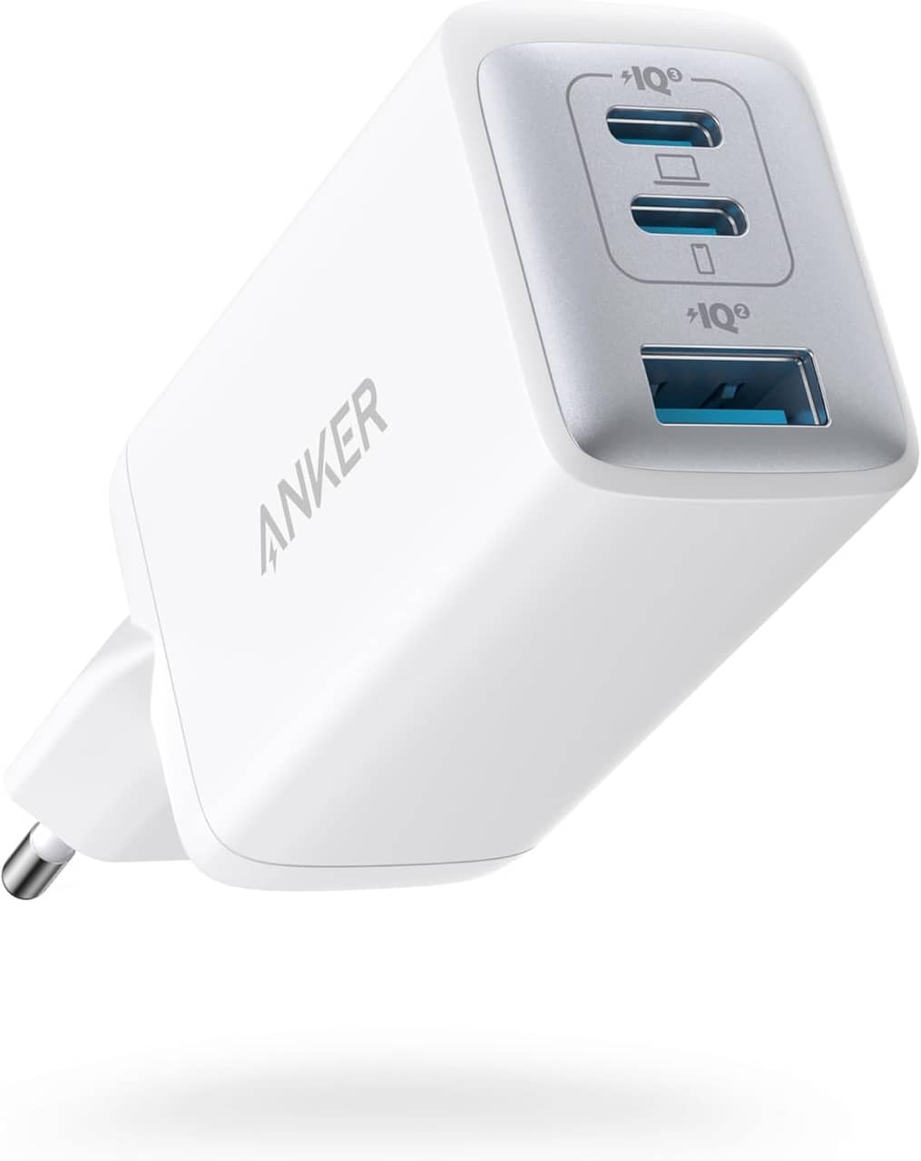 Anker Nano II 65W USB-C-laddare med 3 portar