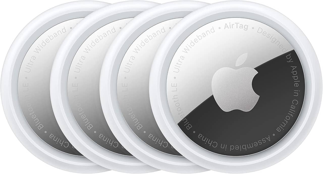 Apple AirTag 4-pack för att spåra saker