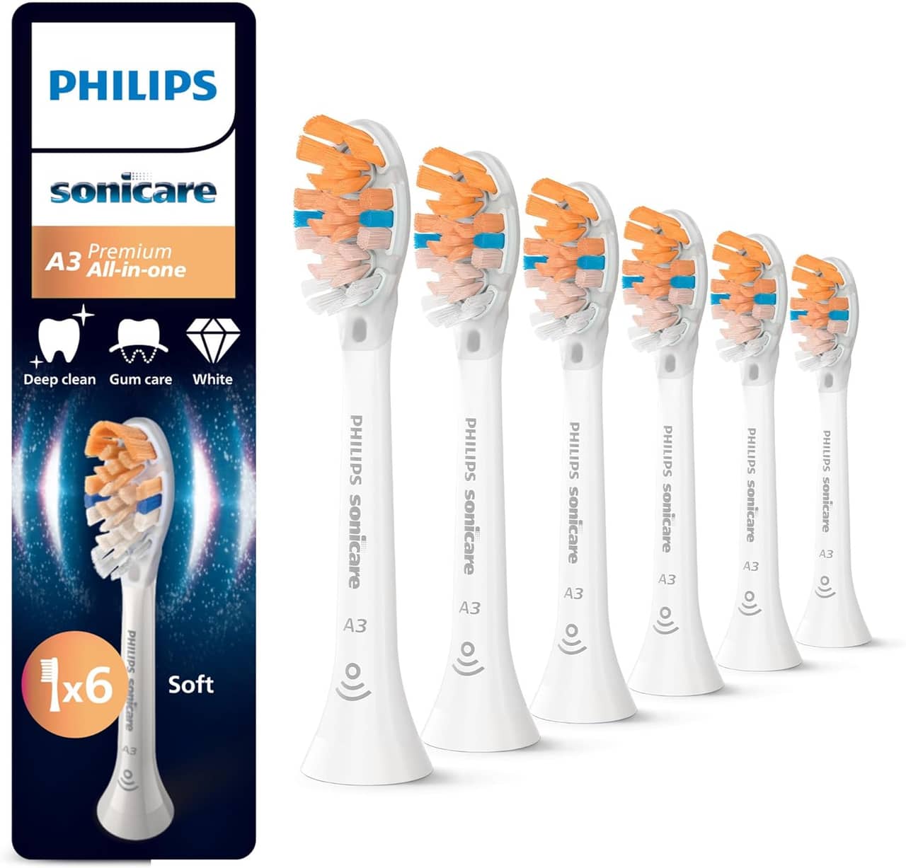 PHILIPS Sonicare A3 Premium All-in-One tandborsthuvuden