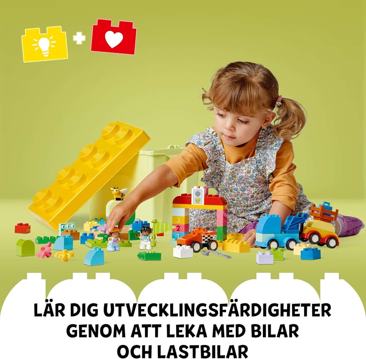 LEGO DUPLO set med bilar (10439)
