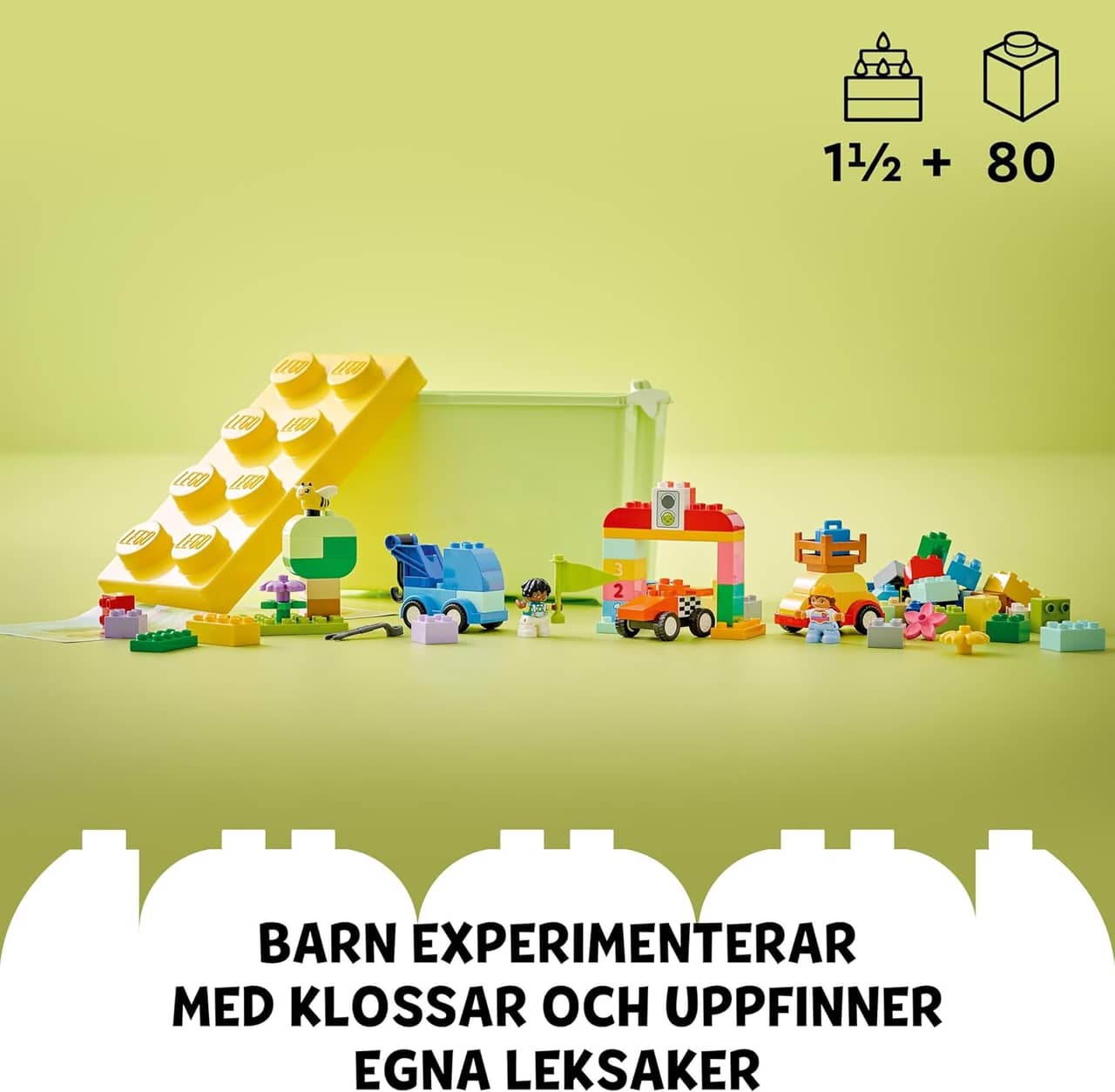 LEGO DUPLO set med bilar (10439)