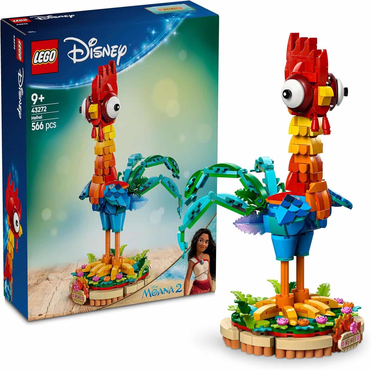 LEGO Disney Vaiana Heihei 2 rolig tupp (43272)