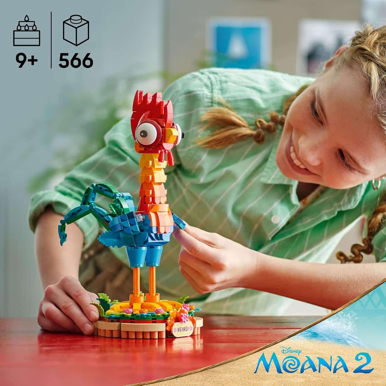 LEGO Disney Vaiana Heihei 2 rolig tupp (43272)